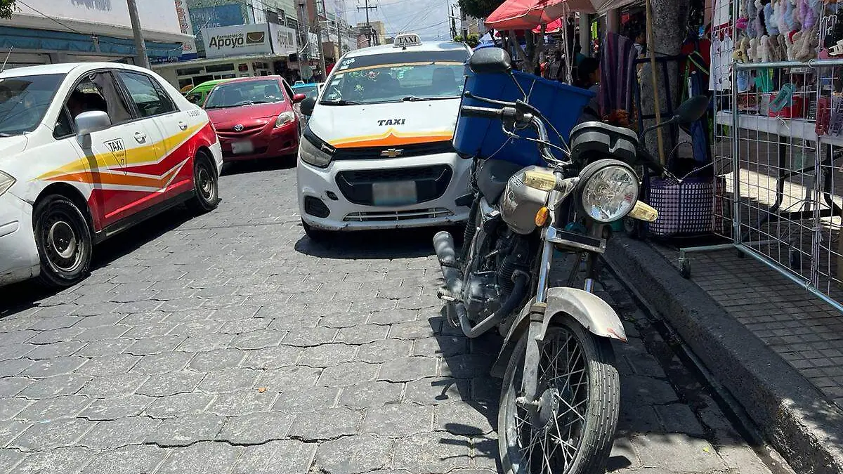 accidente motocicleta en Tehuacan